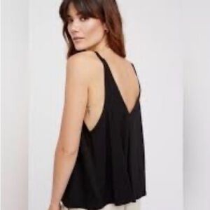 Free People Elegant Black Women's Top
